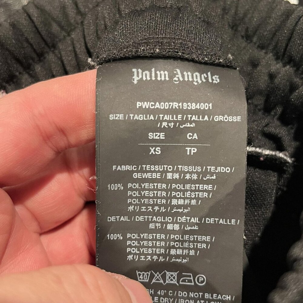 RARE SIZE! PALM ANGELS SLIM FIT FLARED LEG TRACK PANTS - Picture 14 of 14